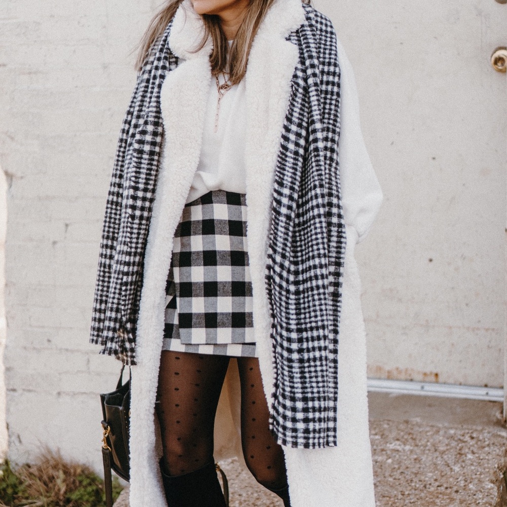 S.I.C. Couture Milli Plaid Mini Skirt